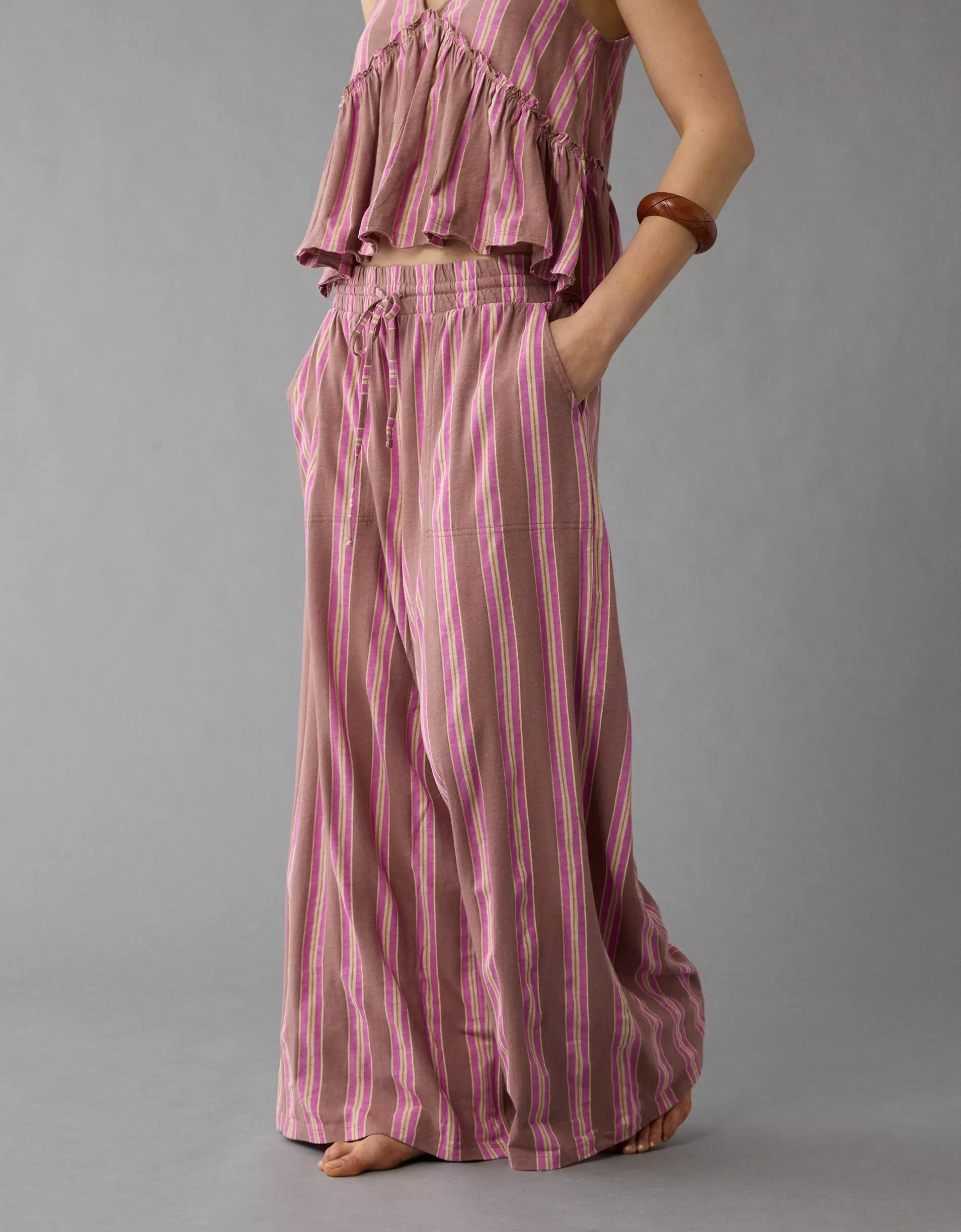 AE Sunchaser Knit High-Waisted Pant Product Image