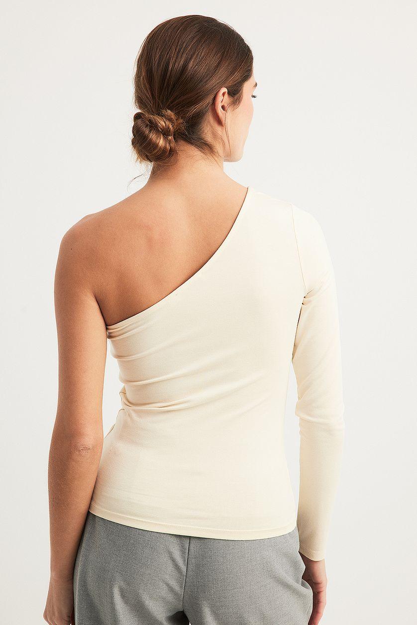 Soft Line One Shoulder Top Product Image