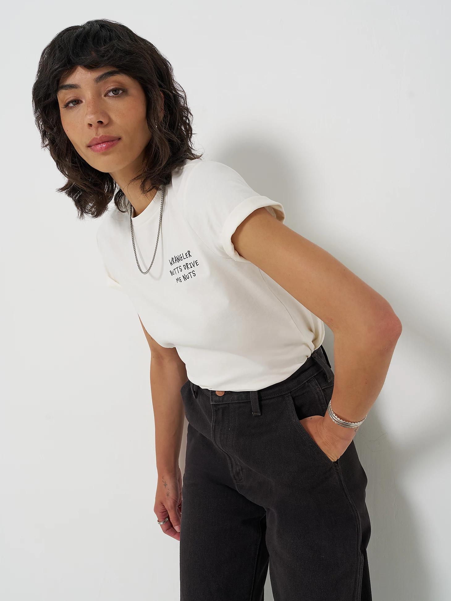 Women's Wrangler Butts Drive Me Nuts Tee | Women's TOPS | Wrangler® Product Image