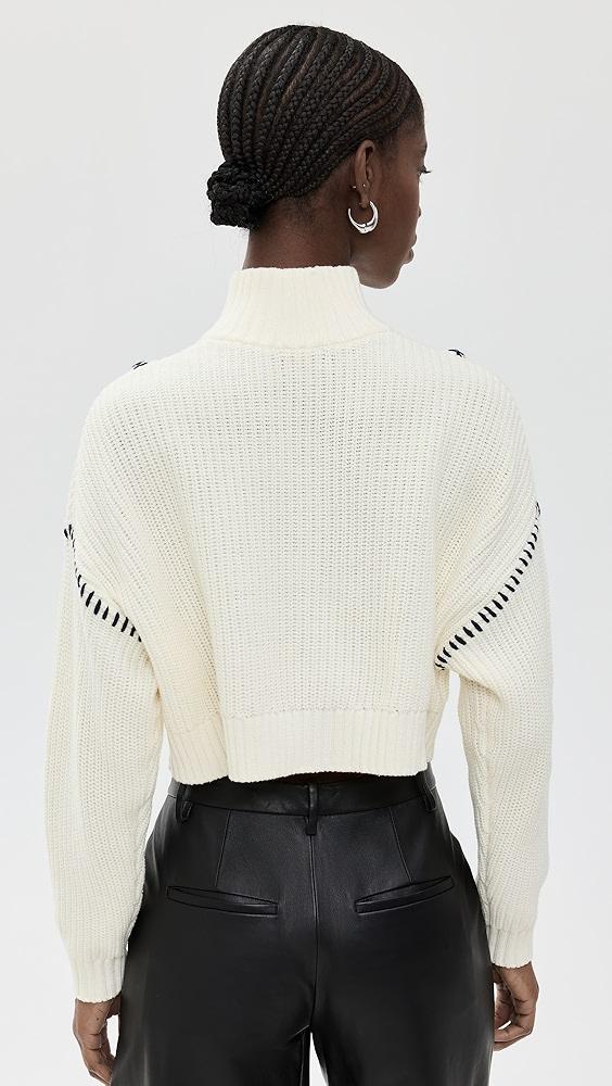 STAUD Cropped Hampton Sweater | Shopbop Product Image