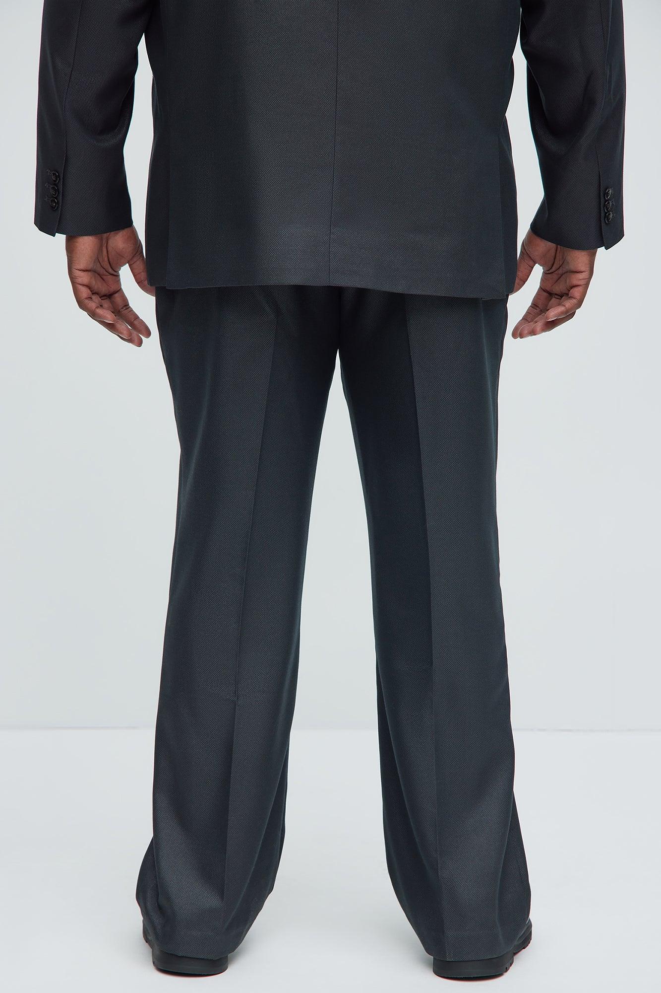 Hulbert Straight Trousers - Black Product Image