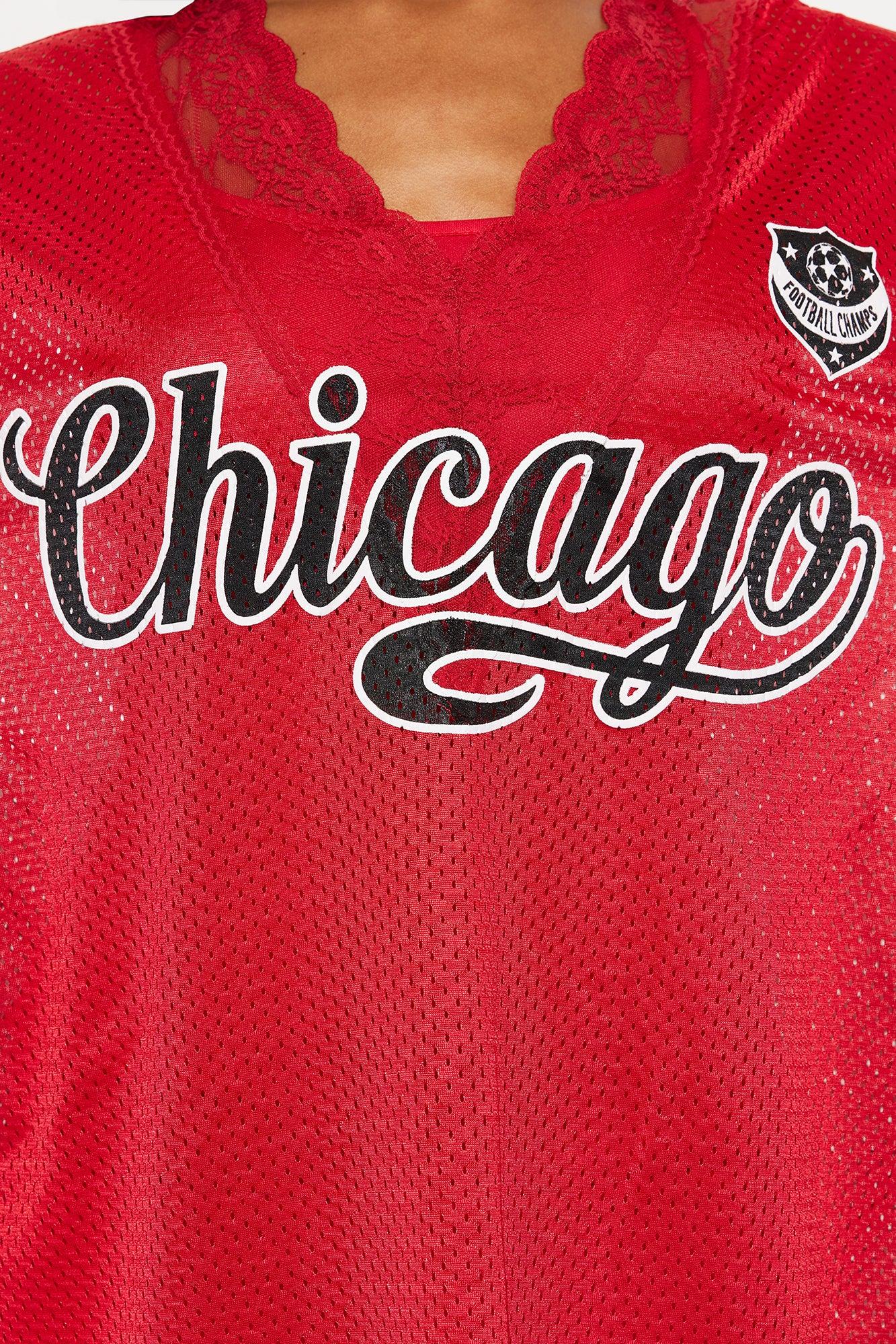 Chi Town Mini Dress - Red Female Product Image