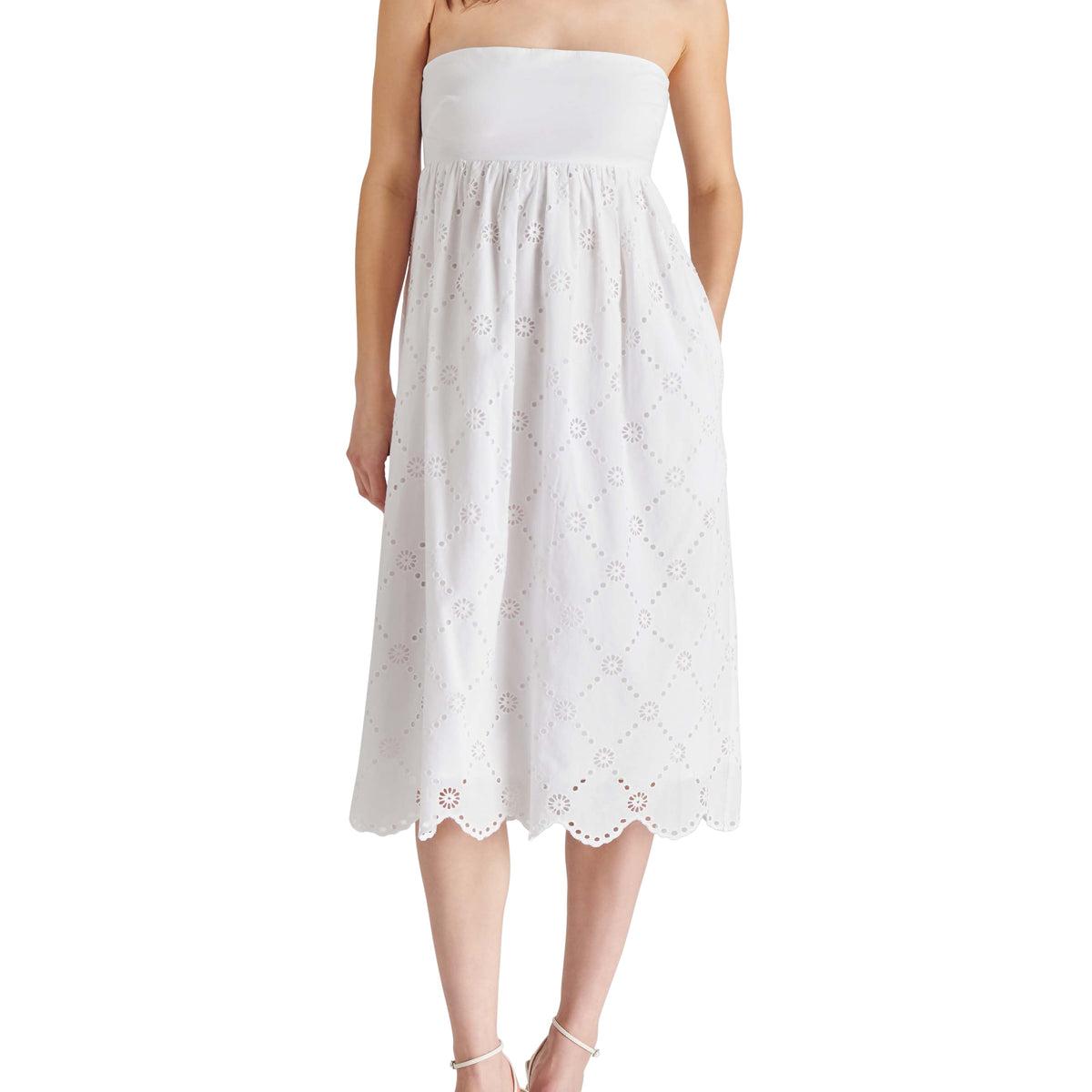 Steve Madden Olsen Eyelet Embroidery Dress Product Image