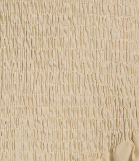 Lucy Paris Hazel Square Neck Sleeveless Smock Drop Waist Dress Product Image