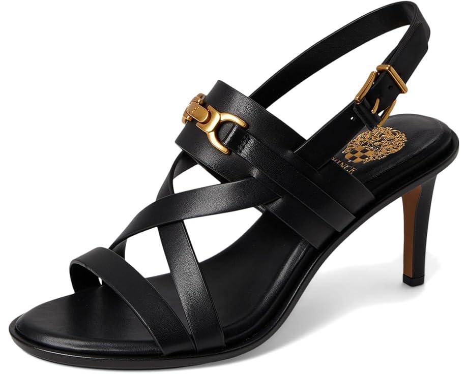 Faunie Studded Cone Heel Sandals Product Image