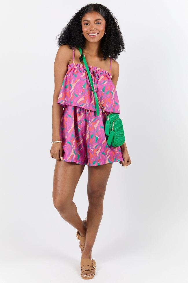 Summer Fling Multi Printed Romper SALE Product Image