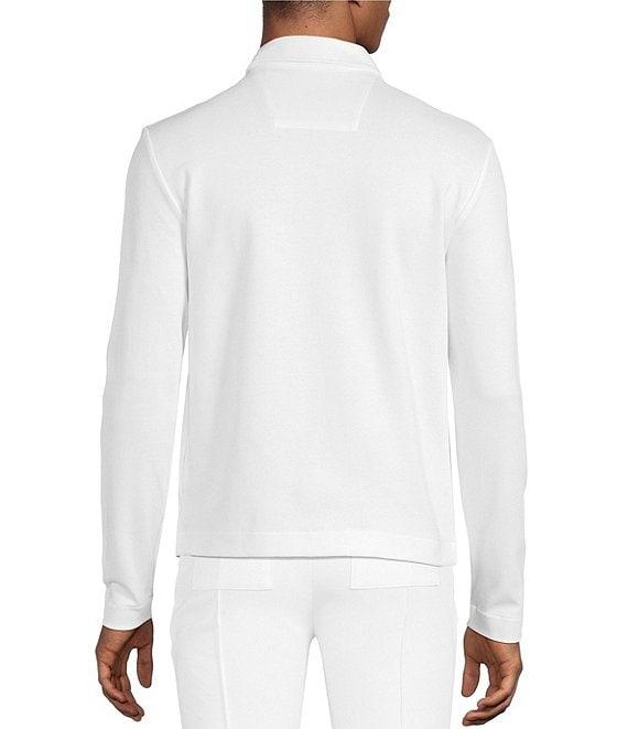 Murano Liquid Luxury Slim Fit Zip Shirt Jacket Product Image