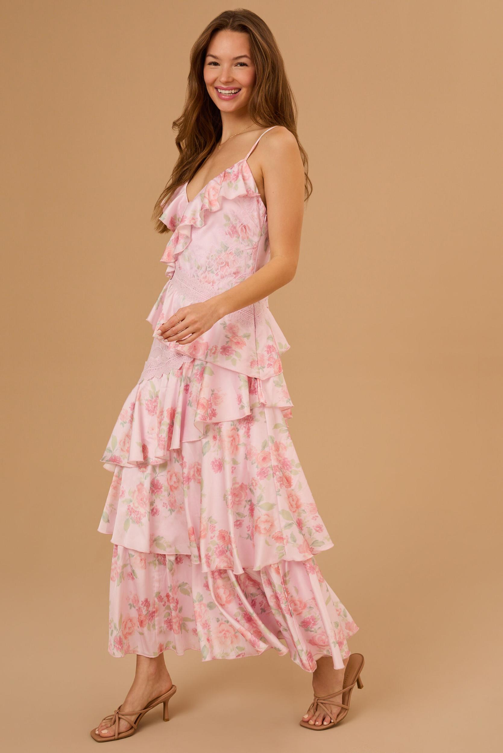 Shannon Floral Maxi Dress Product Image