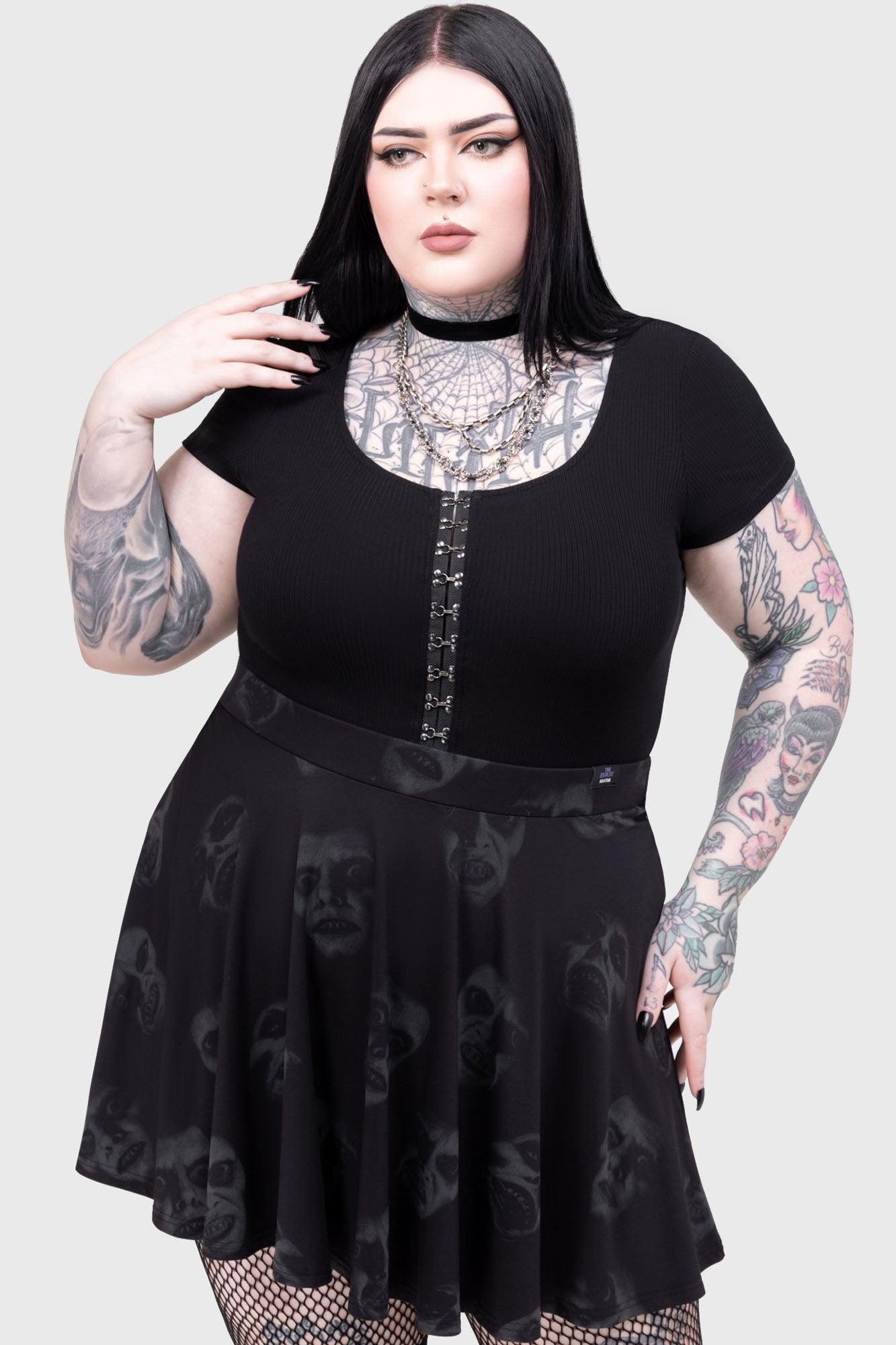 Excellent Day For An Exorcism Skater Skirt Female Product Image