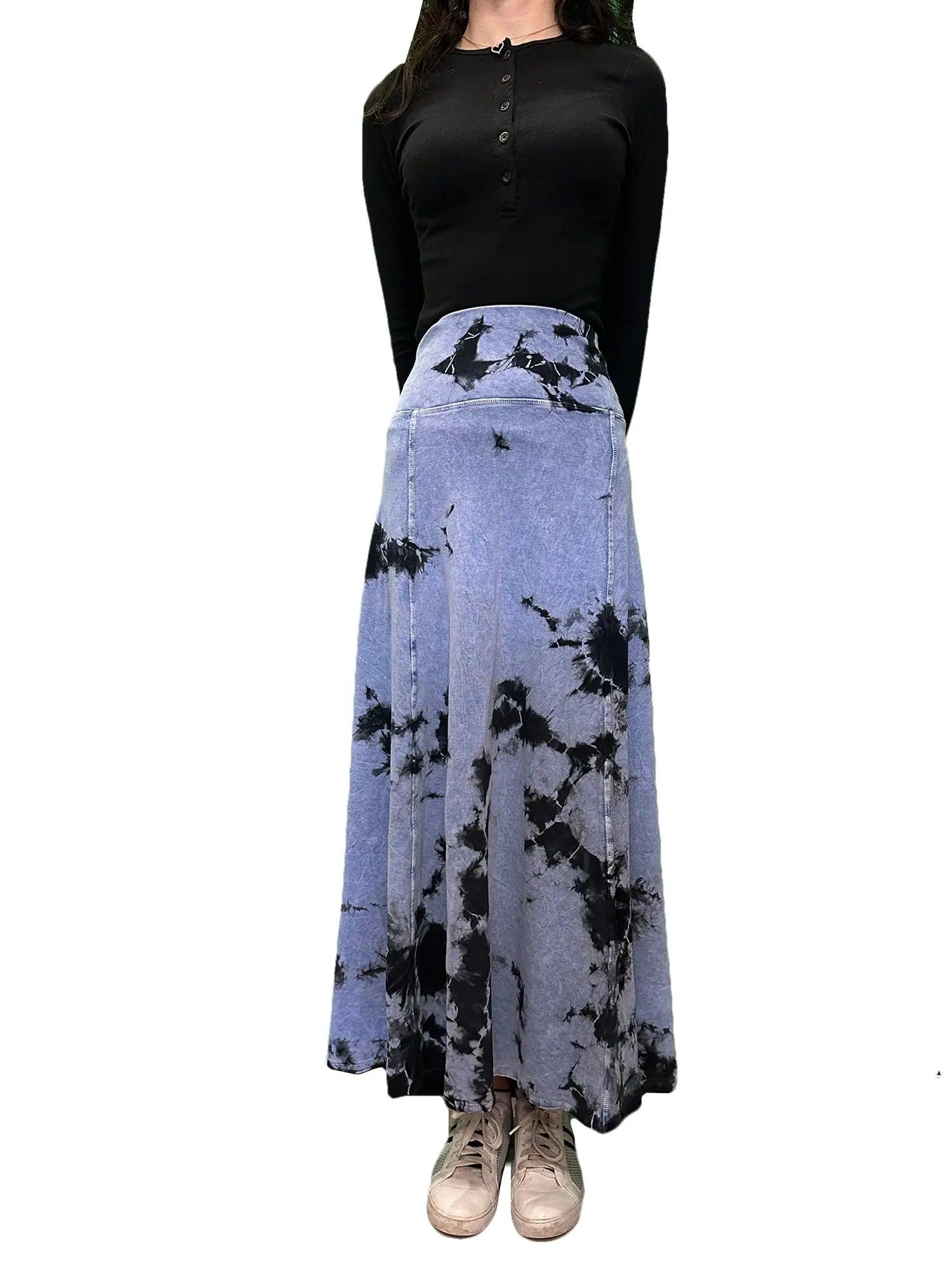 Hard Tail Roll Down Cotton Skirt B-131 Product Image