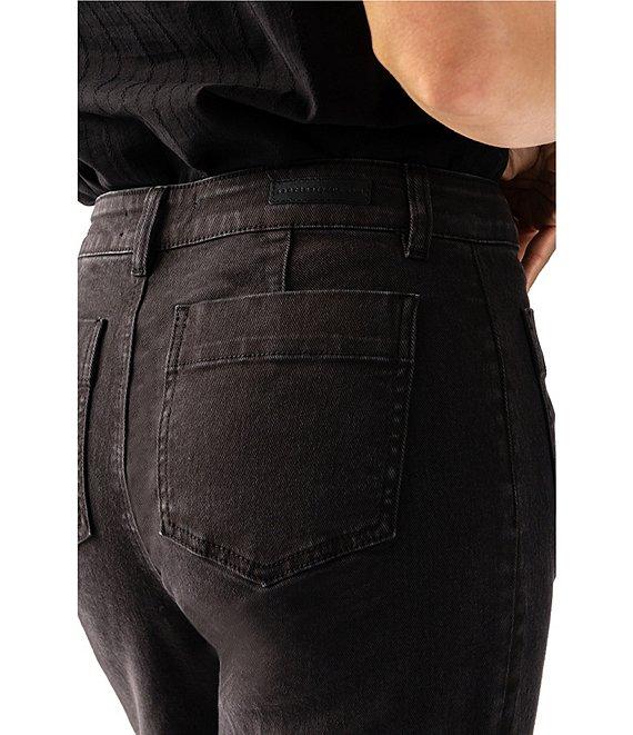 Sanctuary The Marine Comfort Stretch Cropped Wide Leg Jeans Product Image