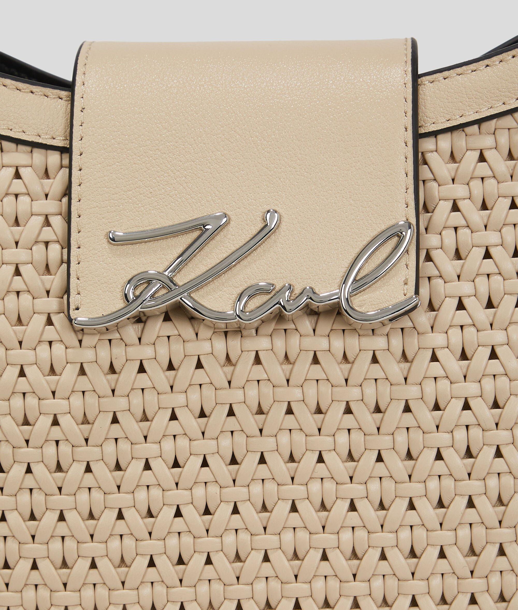 K/SIGNATURE WOVEN HOBO BAG Product Image