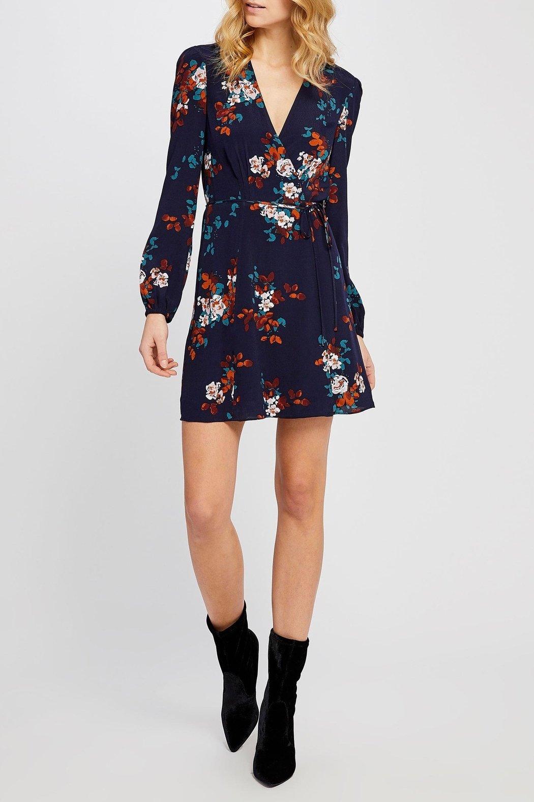 Floral Wrap Dress Product Image