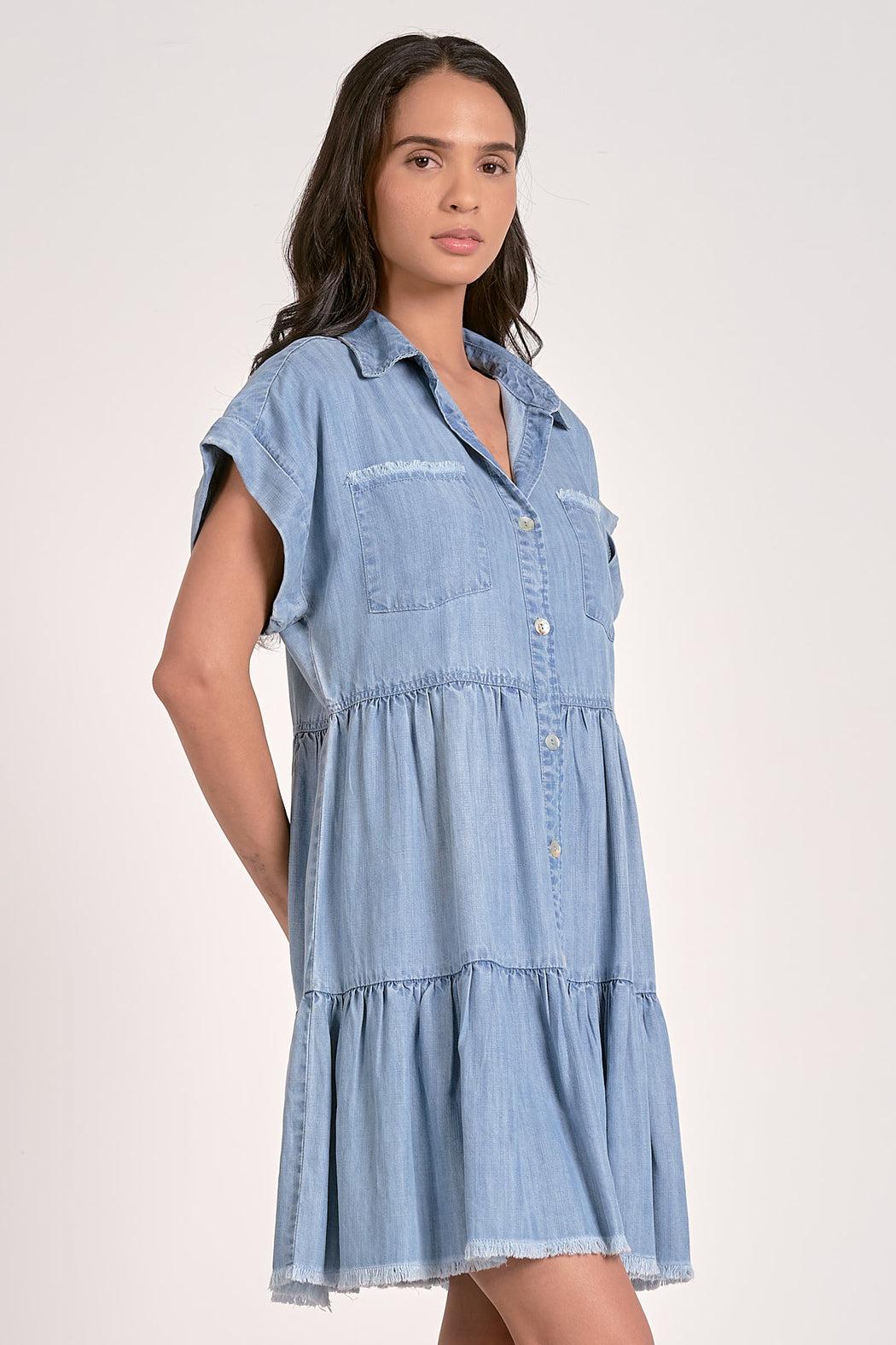 FLAIR SHIRT DRESS Product Image