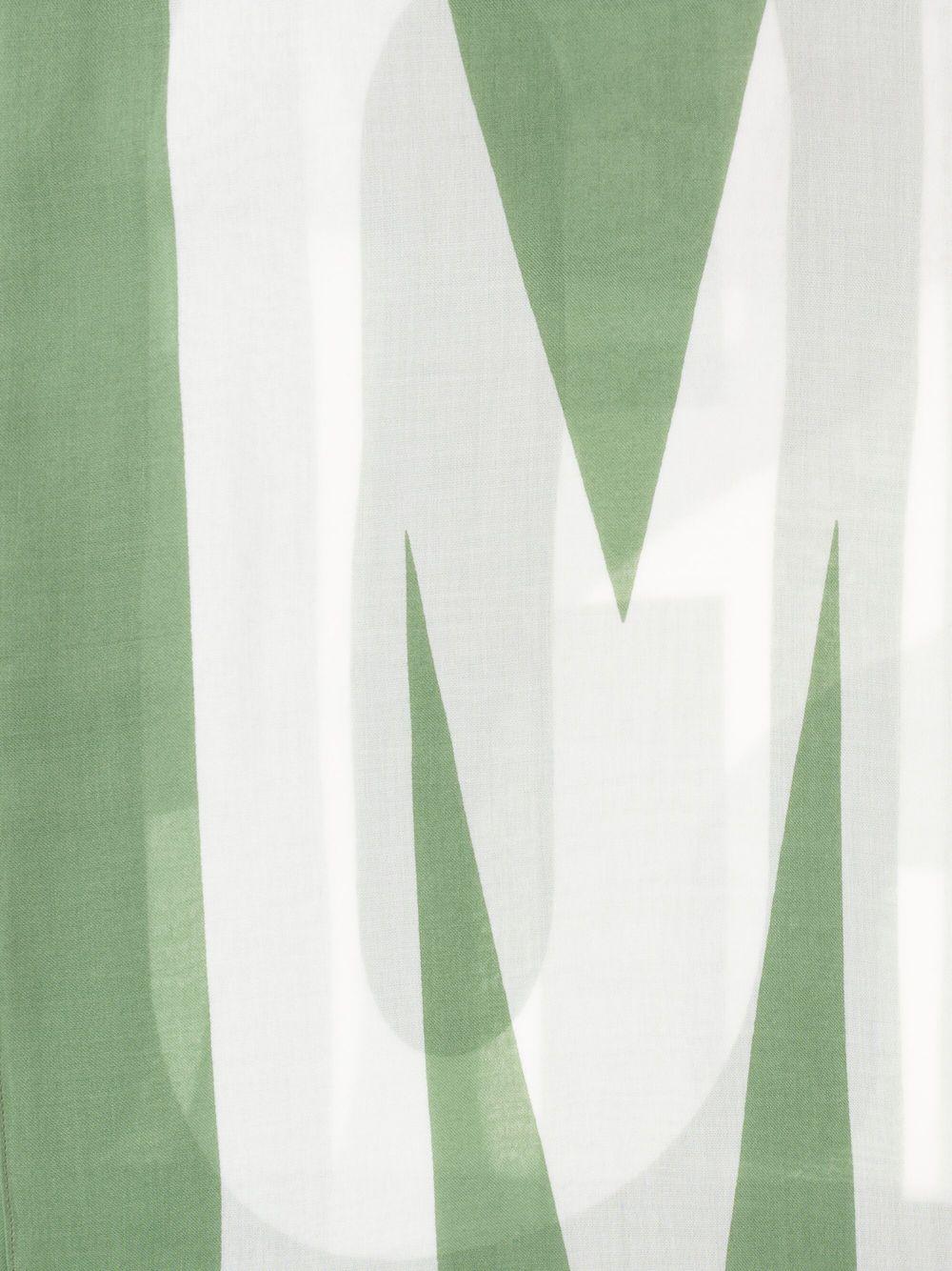 logo-print scarf Product Image