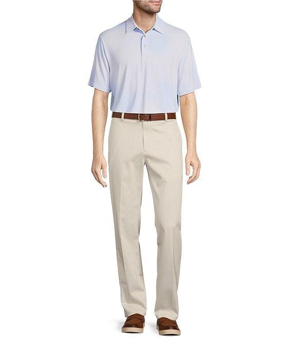 Roundtree & Yorke Performance The Fairway Short Sleeve Watercolor Polo Shirt Product Image