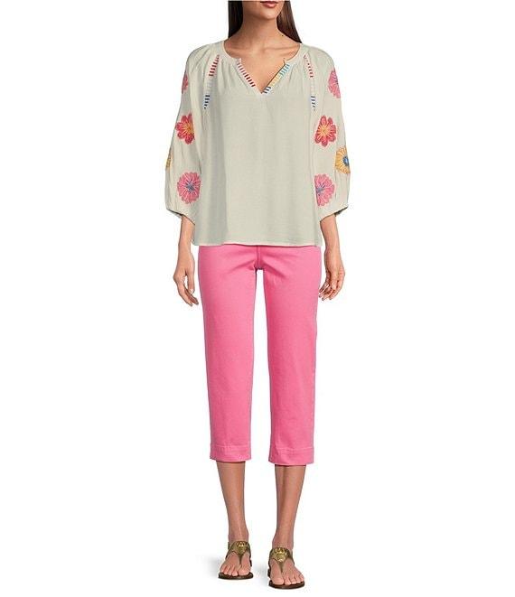 NYDJ Marylin Lift Tuck® Technology Straight Leg Crop Jeans Product Image