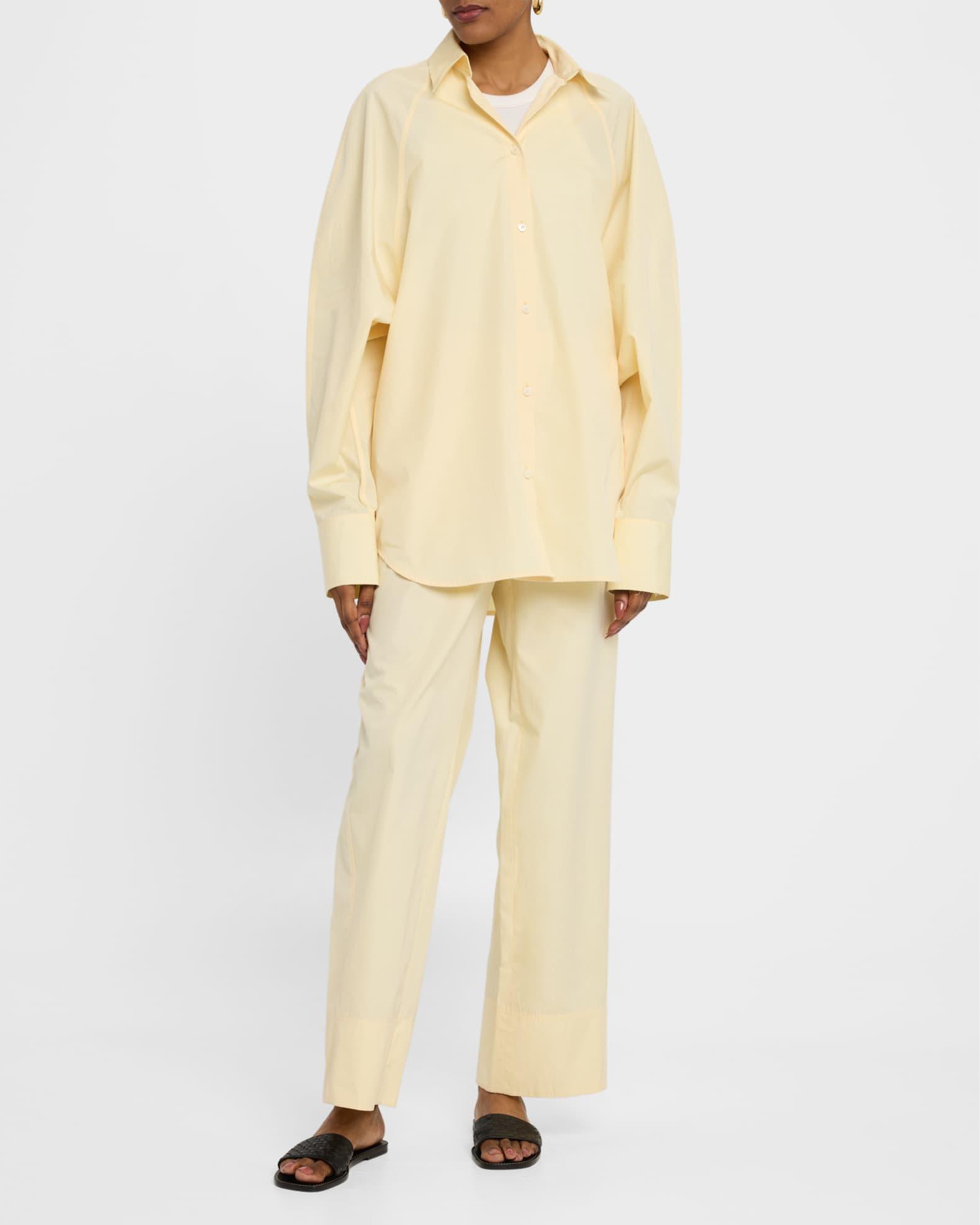 Twisted Seam Straight-Leg Boxer Trousers Product Image