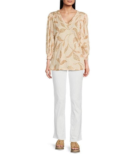 Democracy Petite Size #double;Ab#double;solution® Straight Leg Denim Jeans Product Image