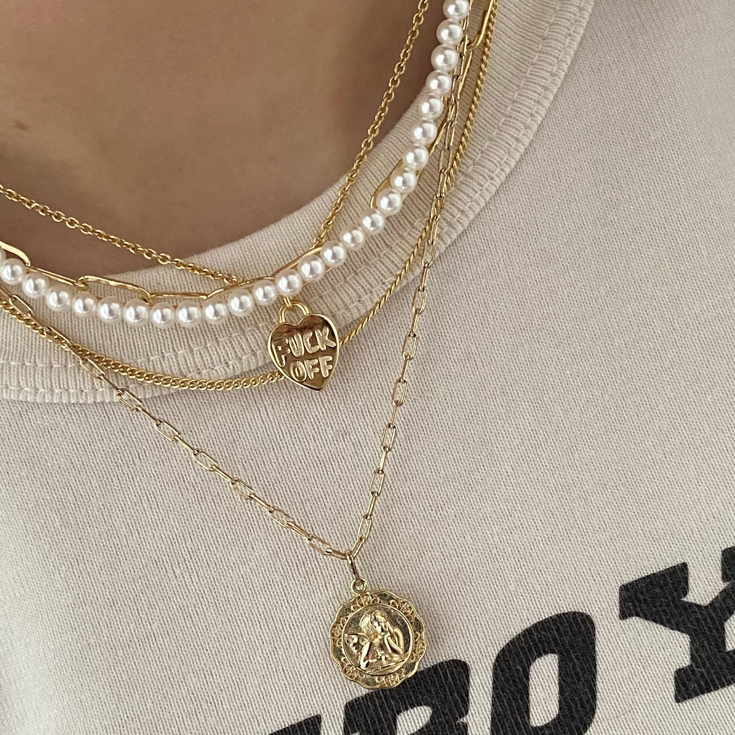 444 You Locket Necklace Product Image