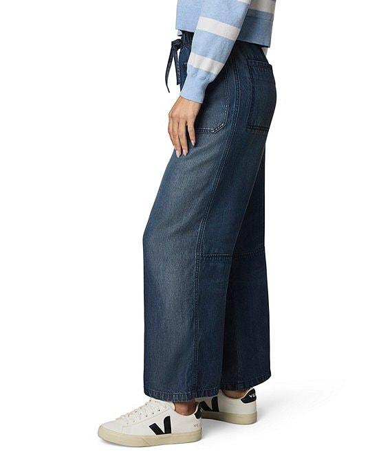 Splendid Wide Leg Ankle Length Denim Lounge Pants Product Image
