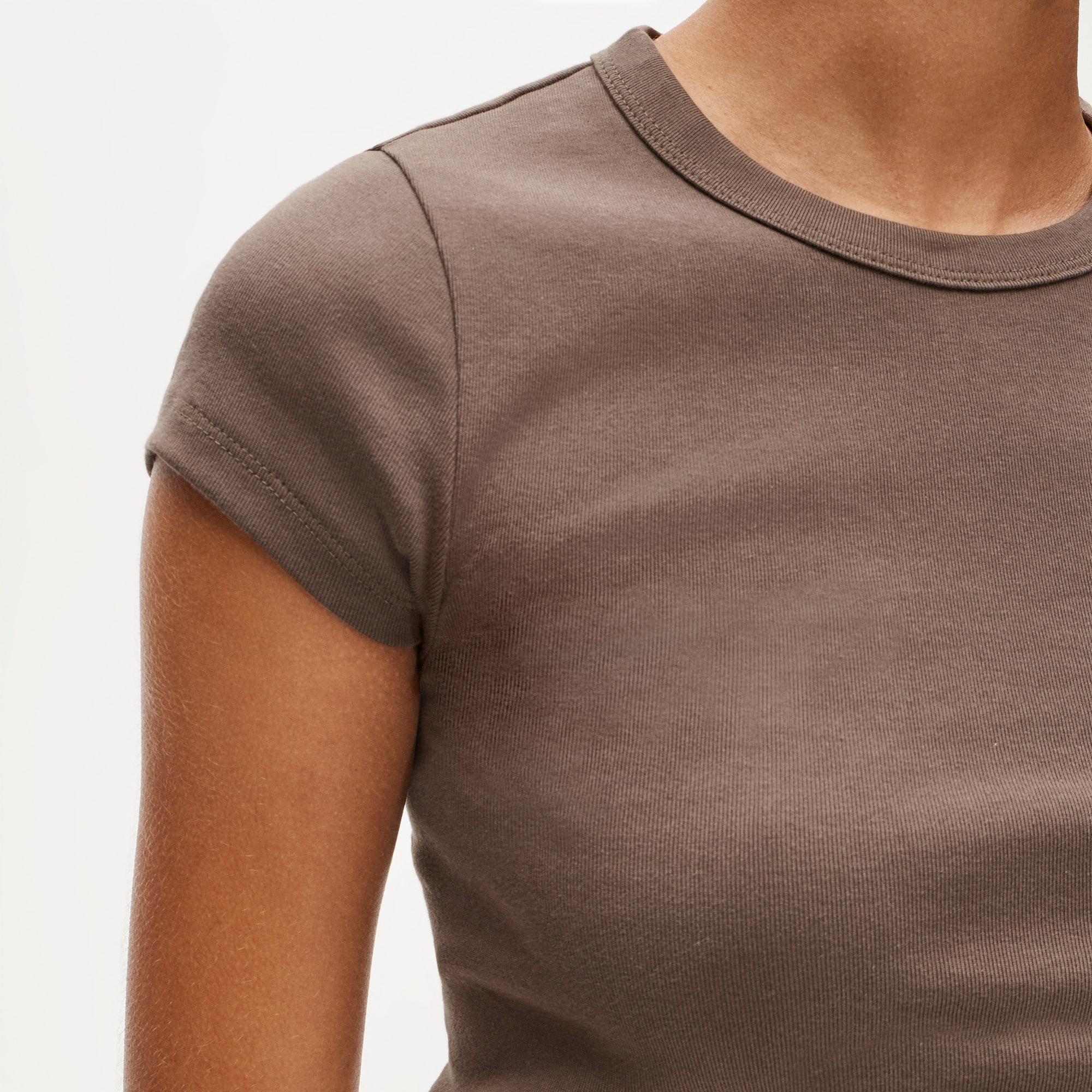 Perfect-fit crewneck T-shirt Product Image