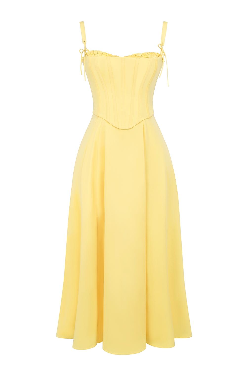 Clarabelle  sunshine cotton midi sundress Product Image