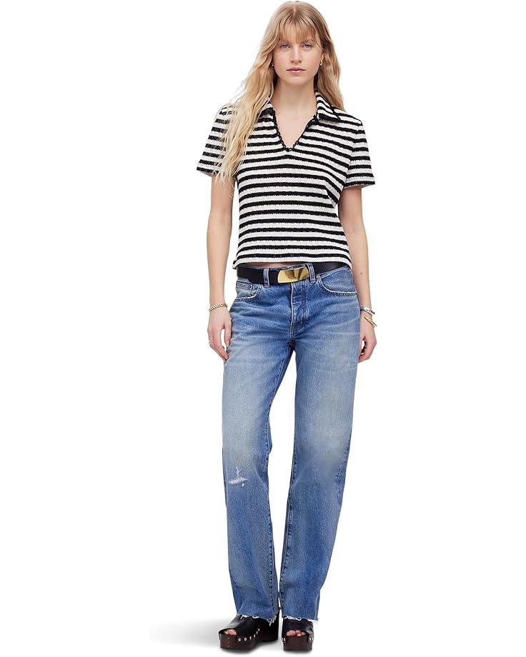 Women's Madewell Bali Crochet Polo Product Image
