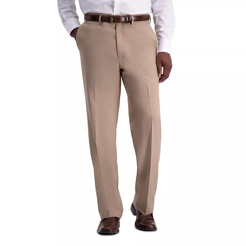 Men’s Haggar® Premium Comfort Expandable-Waist Classic-Fit Stretch Flat-Front Dress Pants, Men's,  Product Image