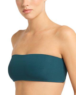 Ida Tie Back Bandeau Bikini Top Product Image