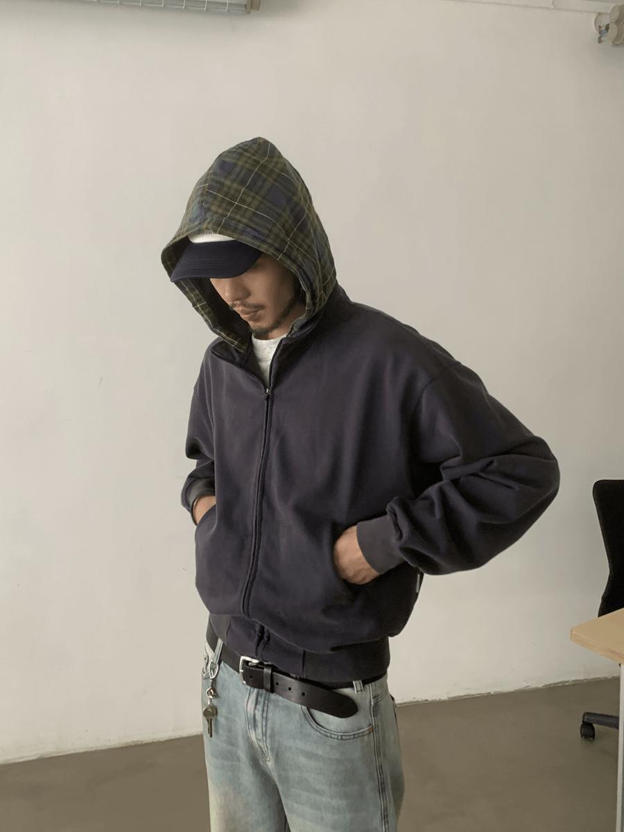 RT No. 18750 BOXY ZIP HOODIE Product Image