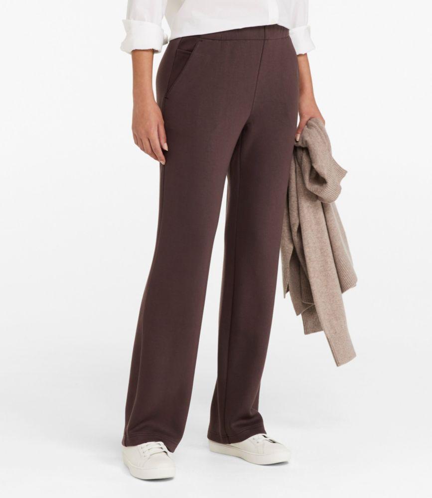 Women's CloudSoft Pants, Mid-Rise Straight-Leg Product Image
