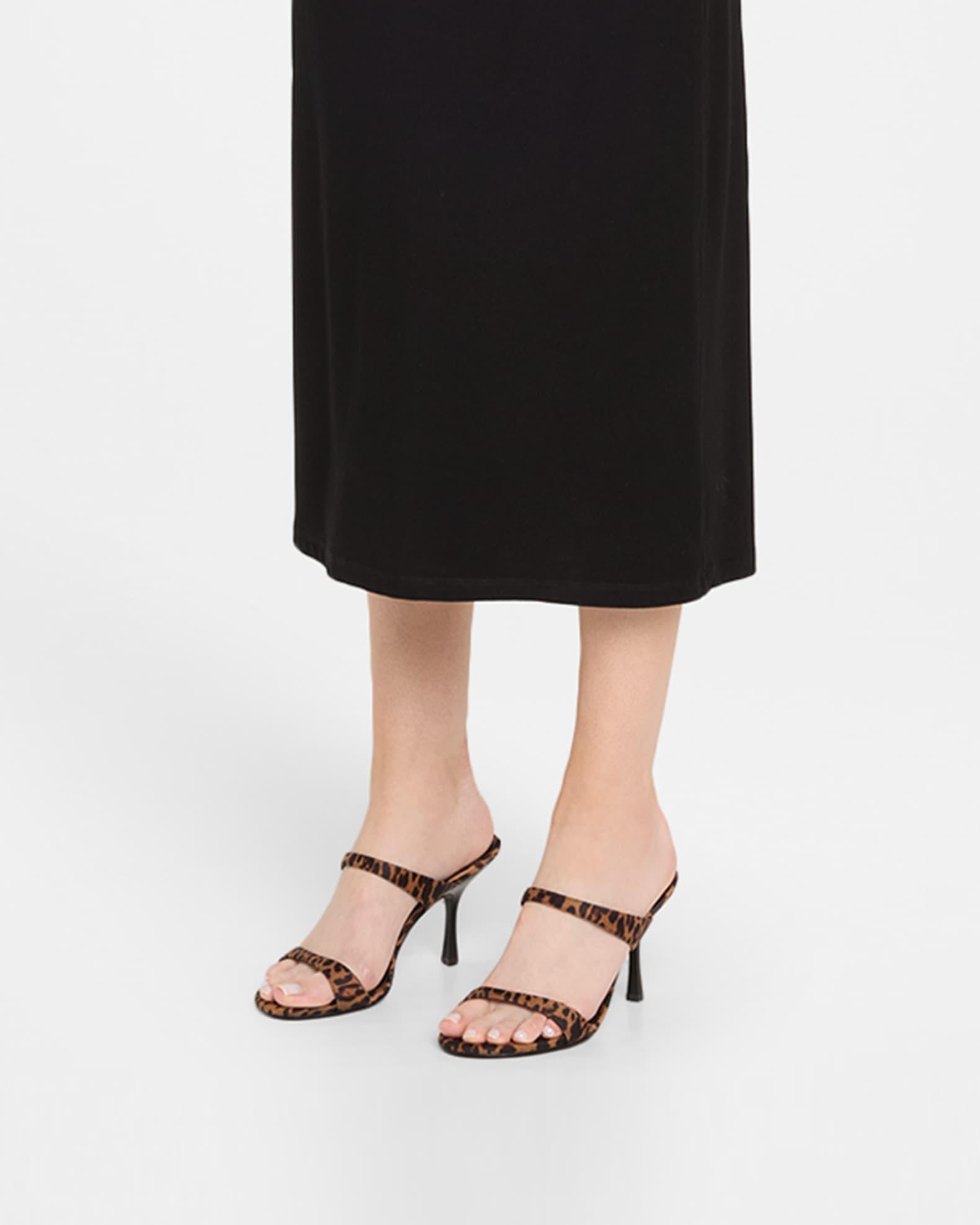 Nudist Leopard Dual-Band Slide Sandals Product Image