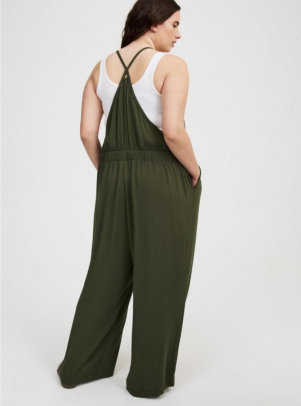 Wide Leg Overalls Product Image