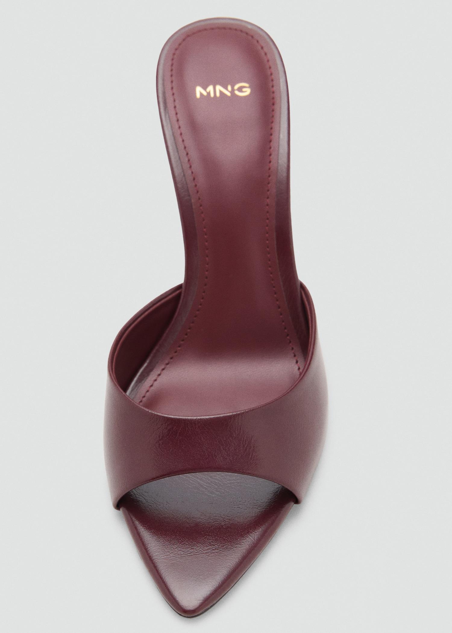 Pointed-heel sandals - Women | MANGO USA Product Image