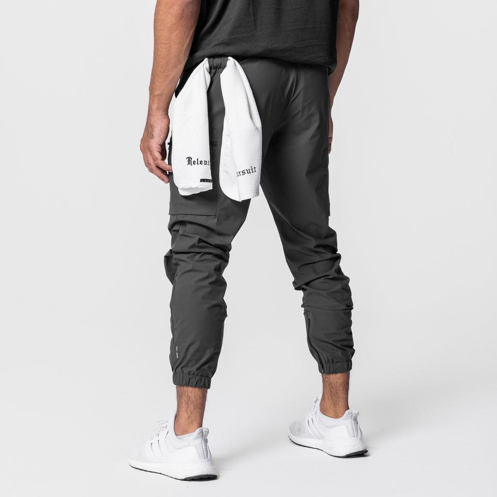 0656. Tetra-Lite® Standard Zip Jogger - Space Grey Male Product Image