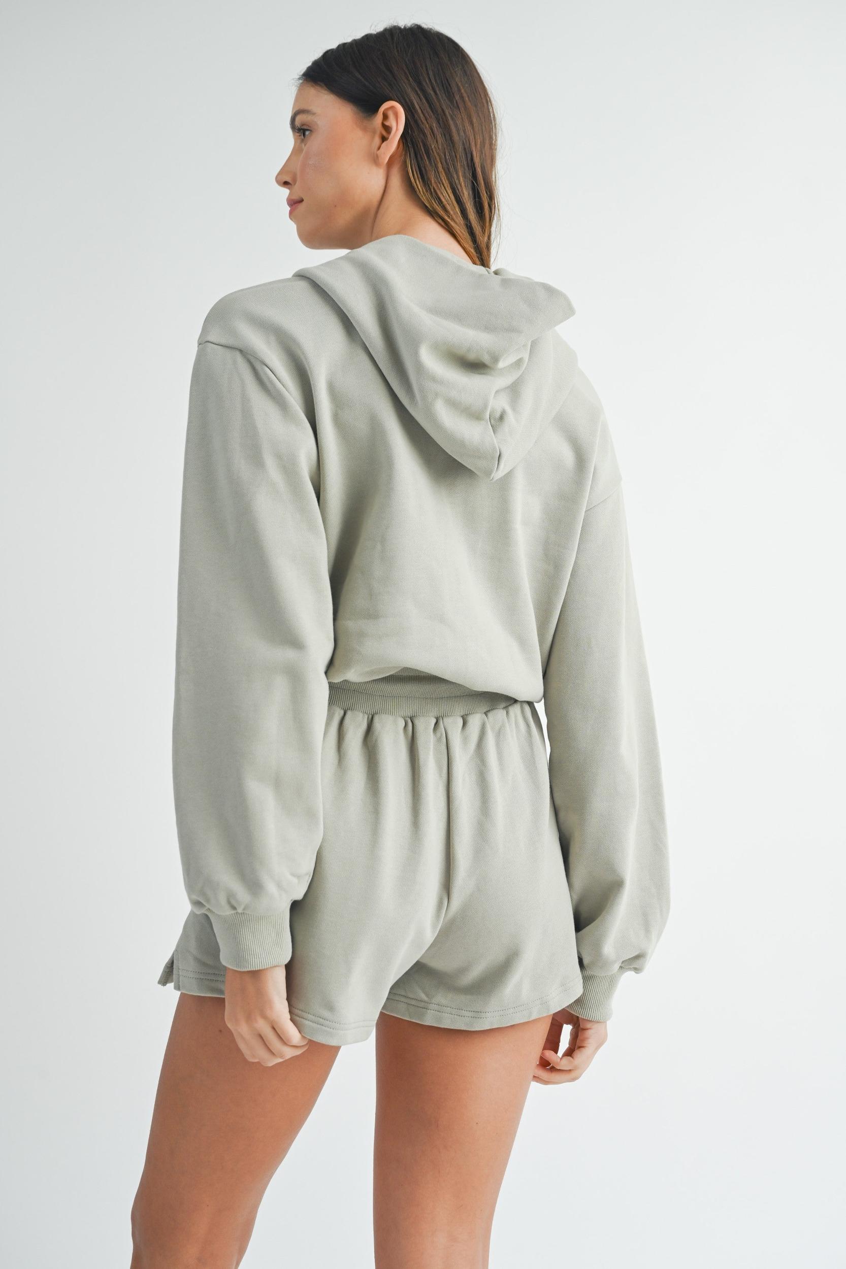 Cotton Hooded Romper Product Image