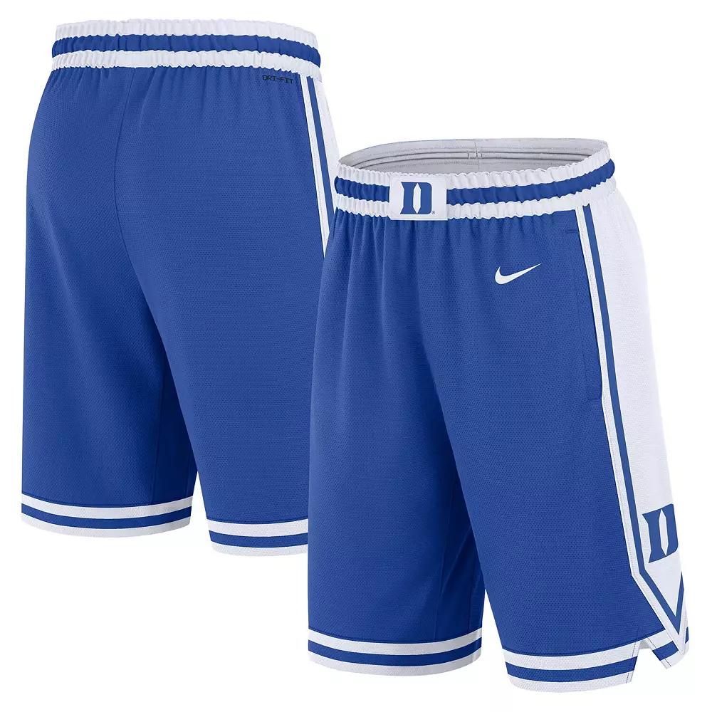 Men's Nike Royal Duke Blue Devils Road Replica Performance Shorts,  Product Image