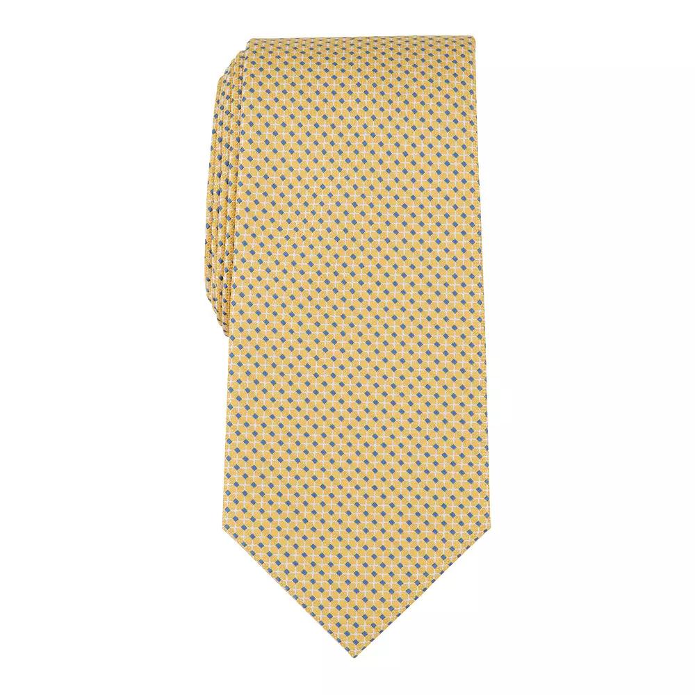 Men's Nautica Mini Pattern Tie, Yellow Rhea Product Image