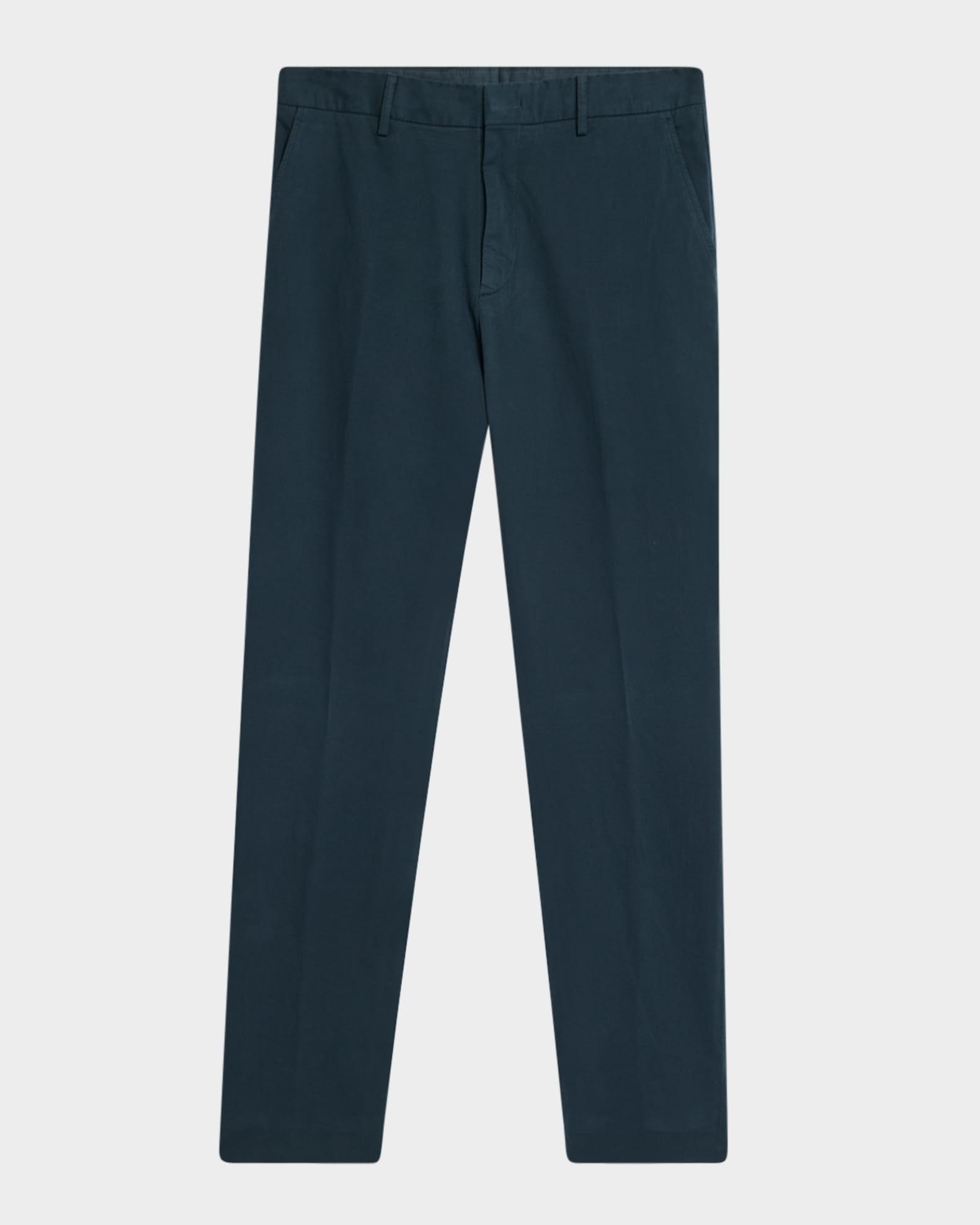 Men's Straight Fit Flat-Front Pants Product Image