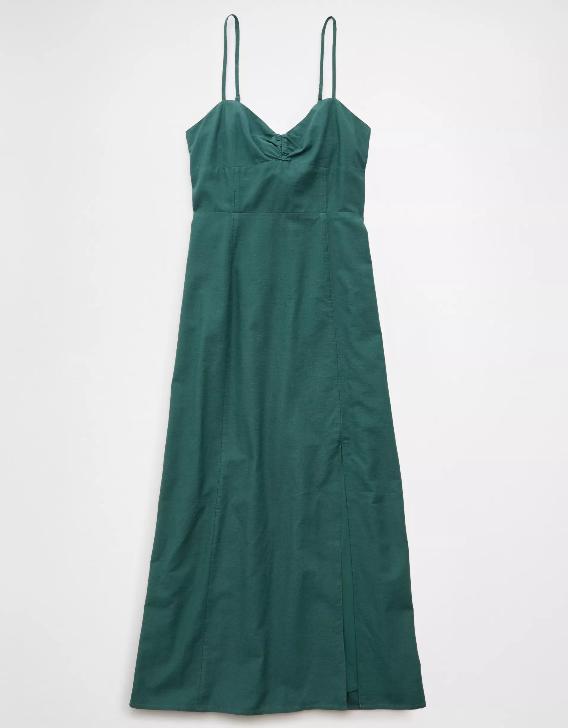 AE Catie Corset Column Midi Dress Product Image