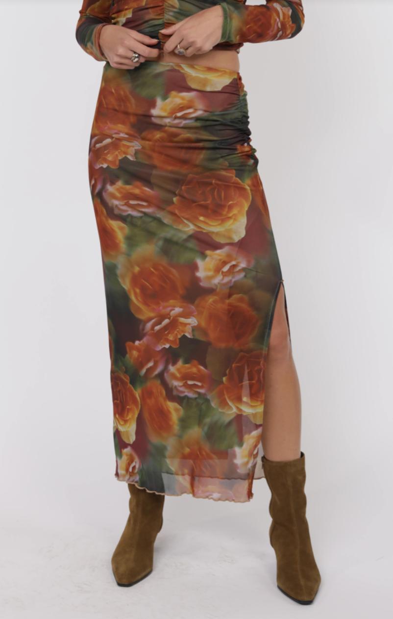 Heart Beats Mesh Skirt Product Image