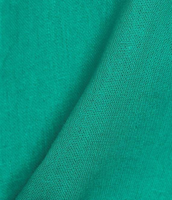 Copper Key Coordinating Linen Blend Tie Front Tank Top Product Image