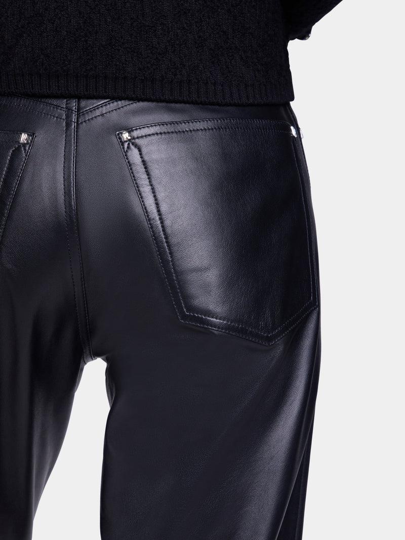 TROUSERS IN LEATHER Product Image