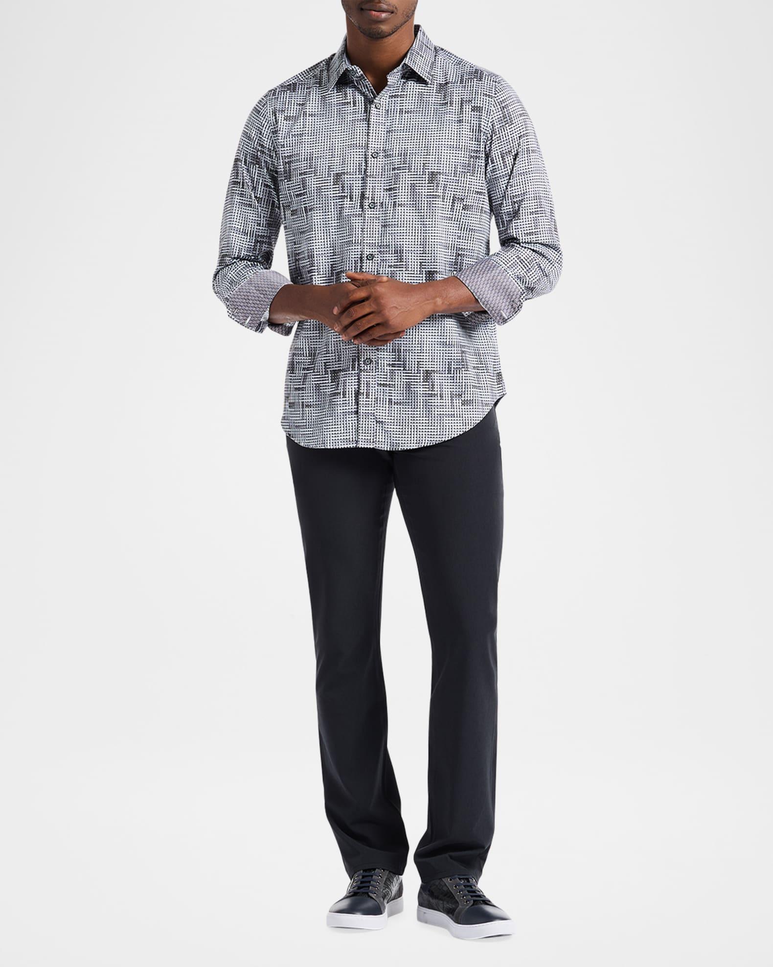 Men's Berkley Basketweave Stretch Sport Shirt Product Image