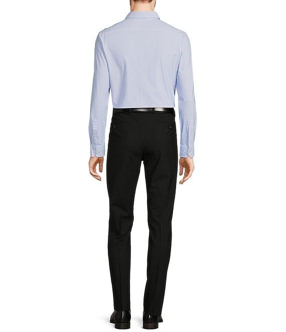 Murano Collezione Canclini Slim-Fit Herringbone Long-Sleeve Techno Woven Shirt Product Image