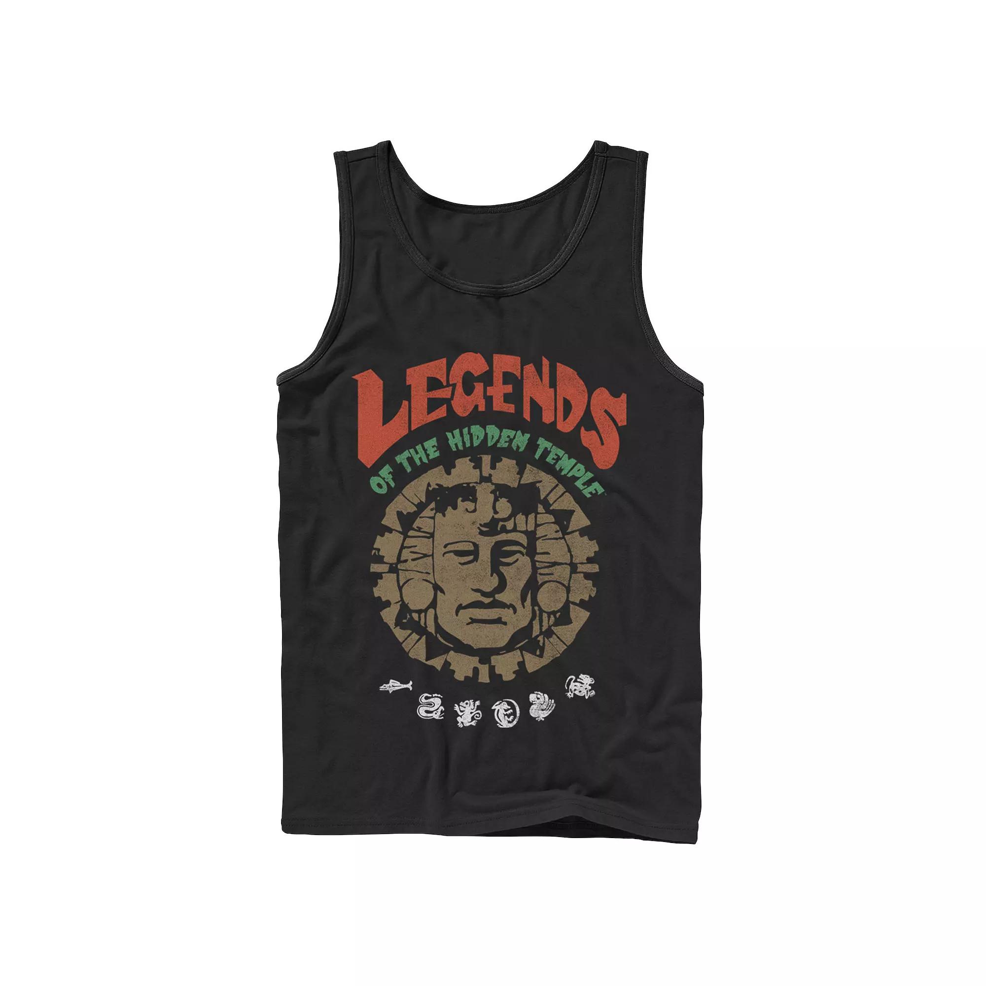 Men's Legends Of The Hidden Temple Vintage Poster Tank Top,  Product Image
