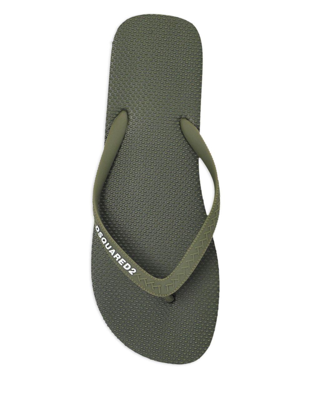 logo-embossed flip flops  Product Image