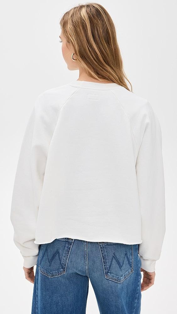 MOTHER The Boost Crop Cut Off Sweatshirt | Shopbop Product Image