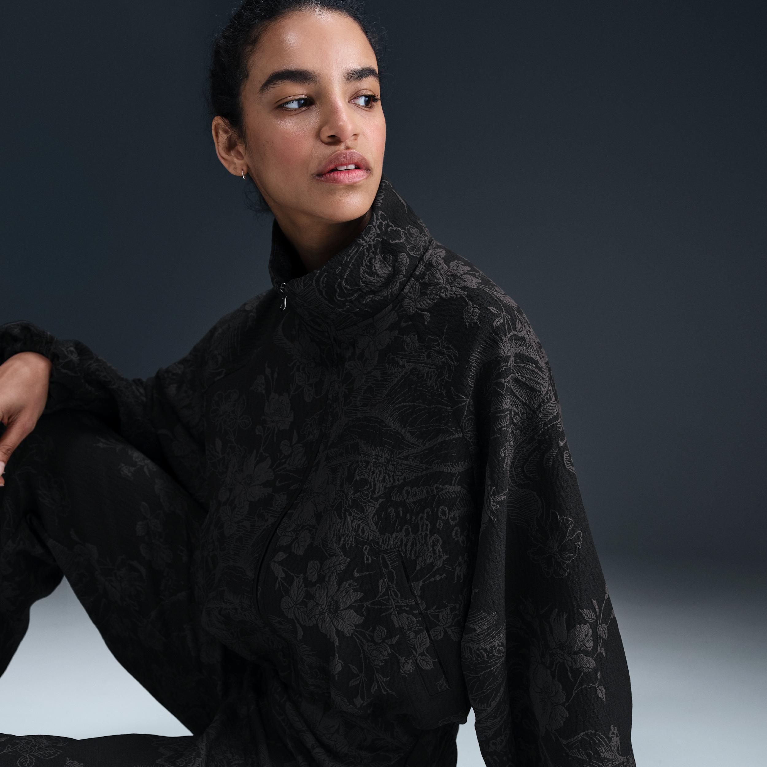 Women's Nike Sportswear Collection Oversized Jacquard Track Jacket Product Image